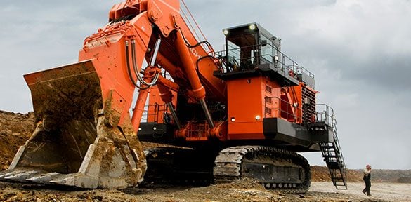Large excavators